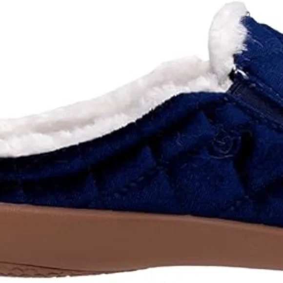 Spenco womens Velveteen Slipper - Navy - NWT - Size 8.5M - Picture 6 of 8